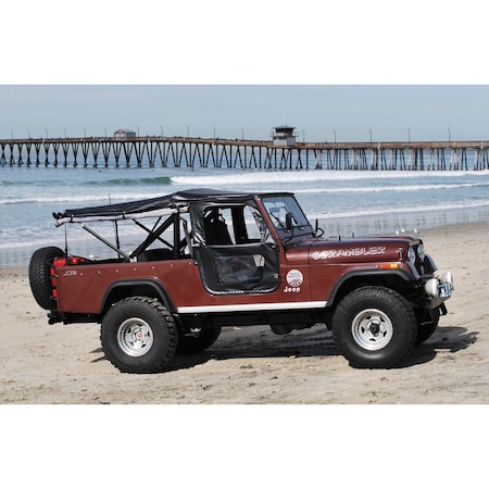 Bestop Tigertop Soft Top For Jeep 1955-1975 CJ5 Black Crush 51405-01
